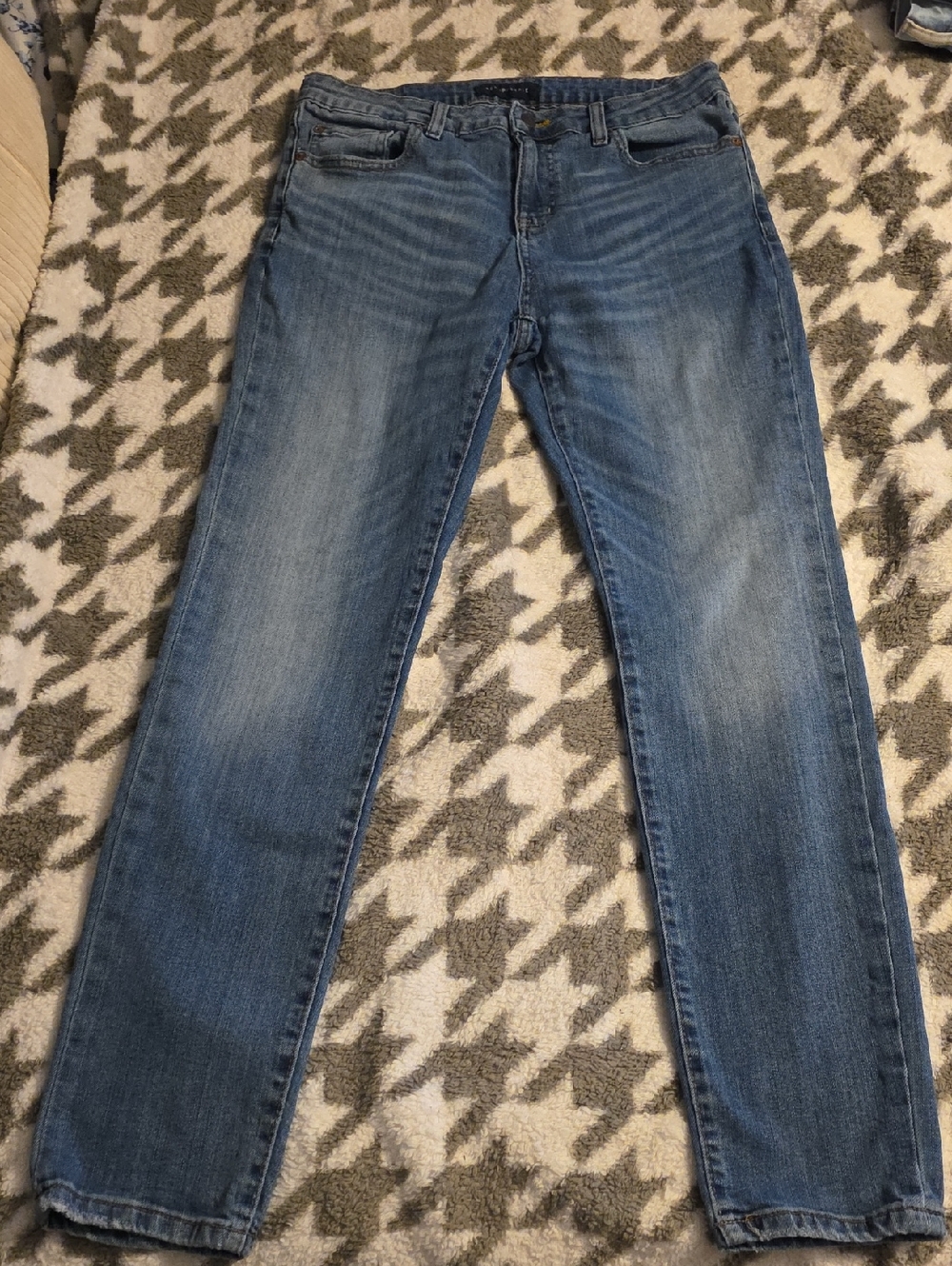 Aeropostale Men's Light Blue Super Skinny Jeans Size 34x32